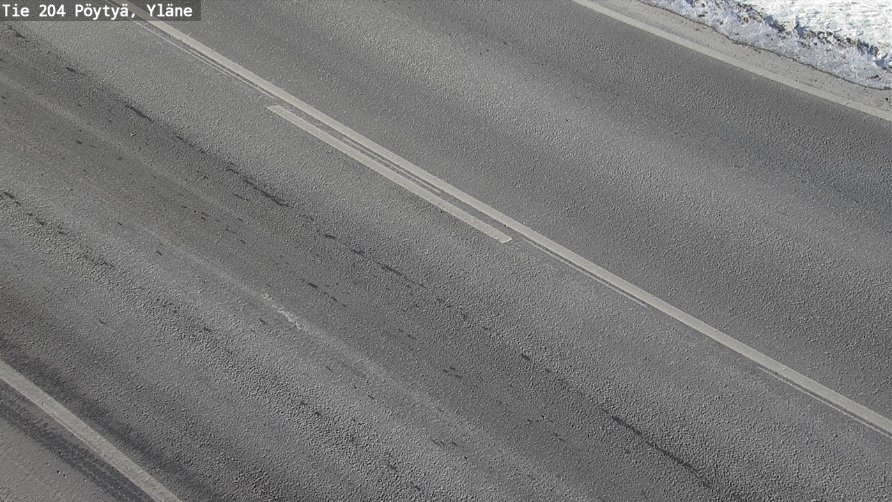 Kelikamerat Kuva Tie 204 Pöytyä, Yläne, Pöytyä, Varsinais-Suomi