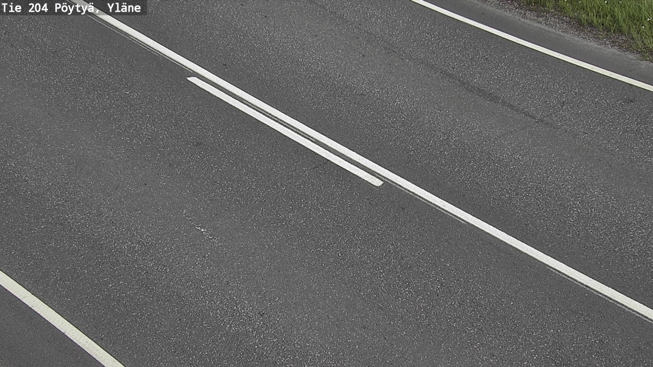 Kelikamerat Kuva Tie 204 Pöytyä, Yläne, Pöytyä, Varsinais-Suomi