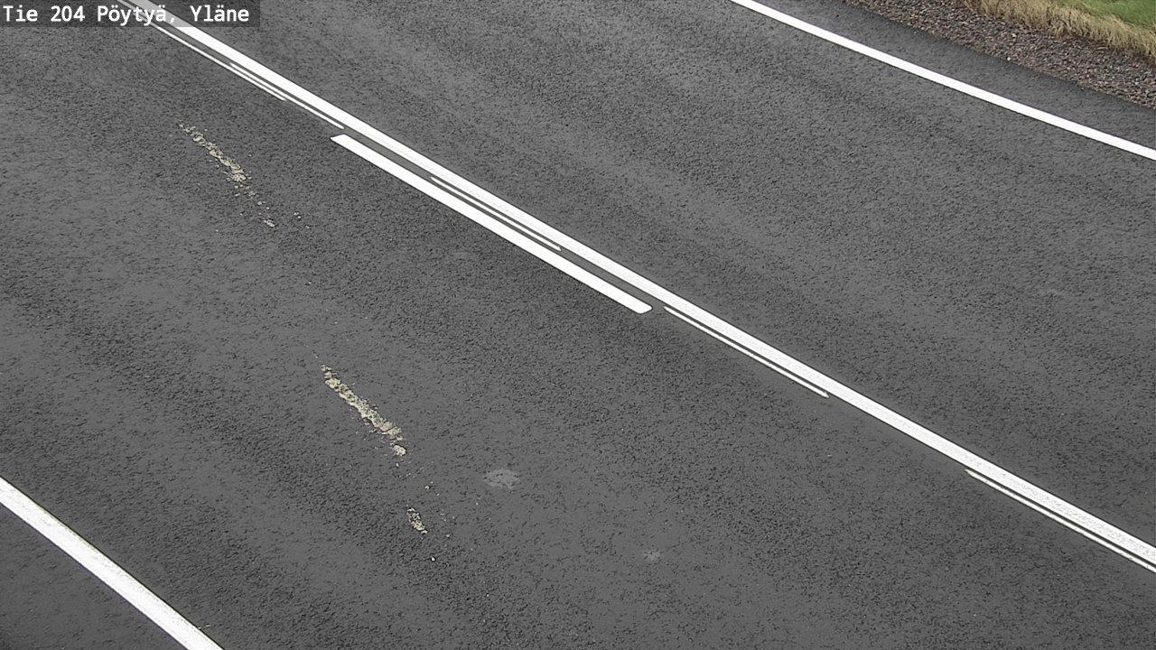 Kelikamerat Kuva Tie 204 Pöytyä, Yläne, Pöytyä, Varsinais-Suomi