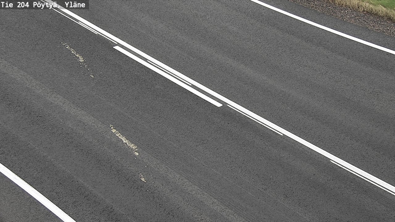 Kelikamerat Kuva Tie 204 Pöytyä, Yläne, Pöytyä, Varsinais-Suomi