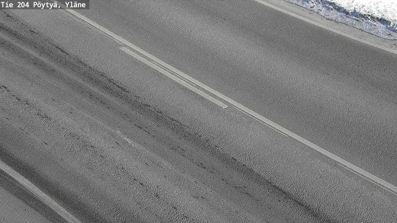 Kelikamerat Kuva Tie 204 Pöytyä, Yläne, Pöytyä, Varsinais-Suomi