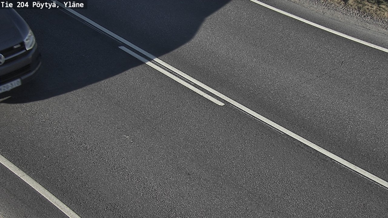Kelikamerat Kuva Tie 204 Pöytyä, Yläne, Pöytyä, Varsinais-Suomi