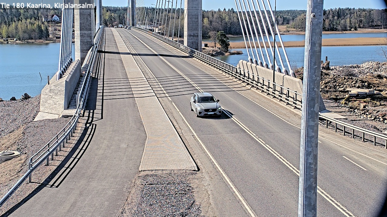 Weather Camera Image Road 180 Kaarina, Kirjalansalmi, Kaarina, Varsinais-Suomi