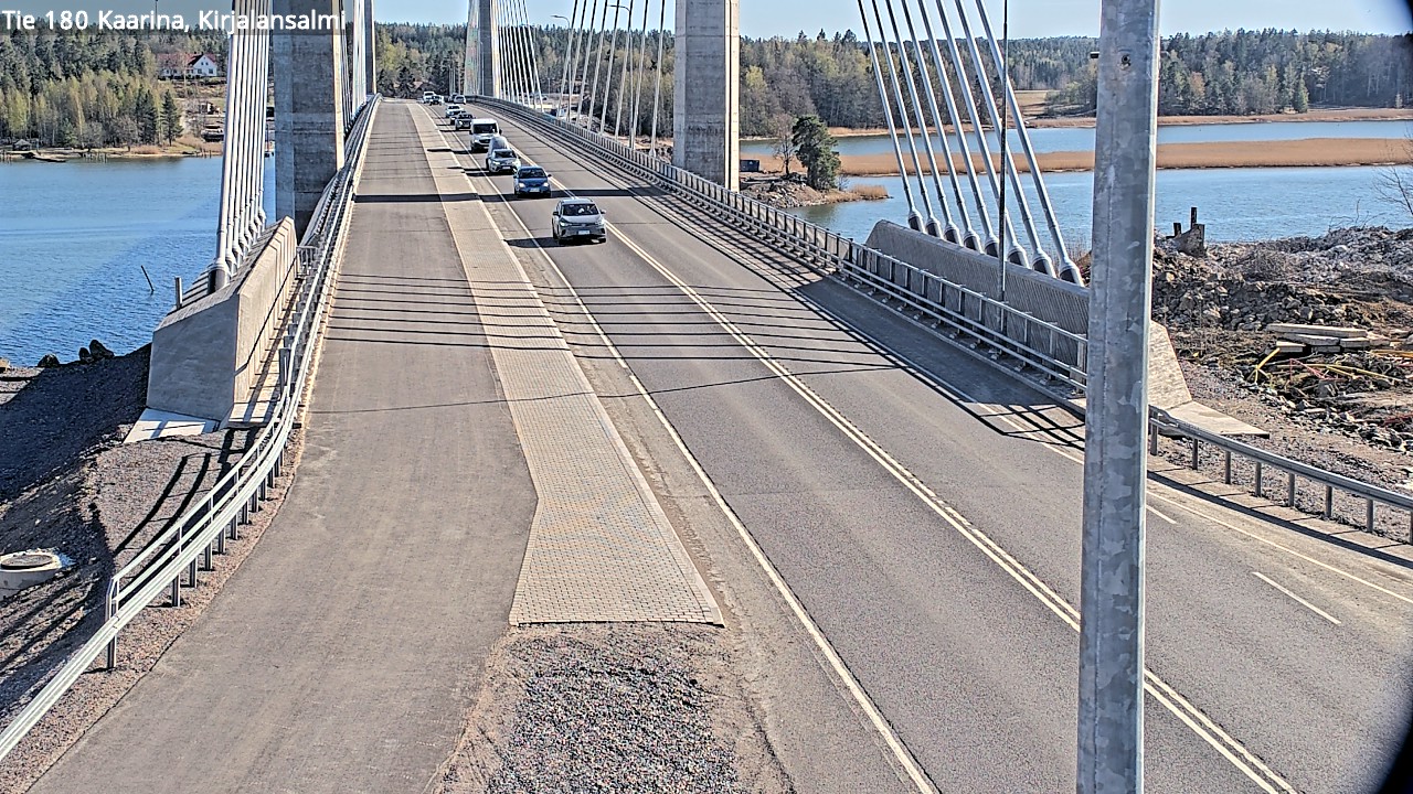 Weather Camera Image Road 180 Kaarina, Kirjalansalmi, Kaarina, Varsinais-Suomi
