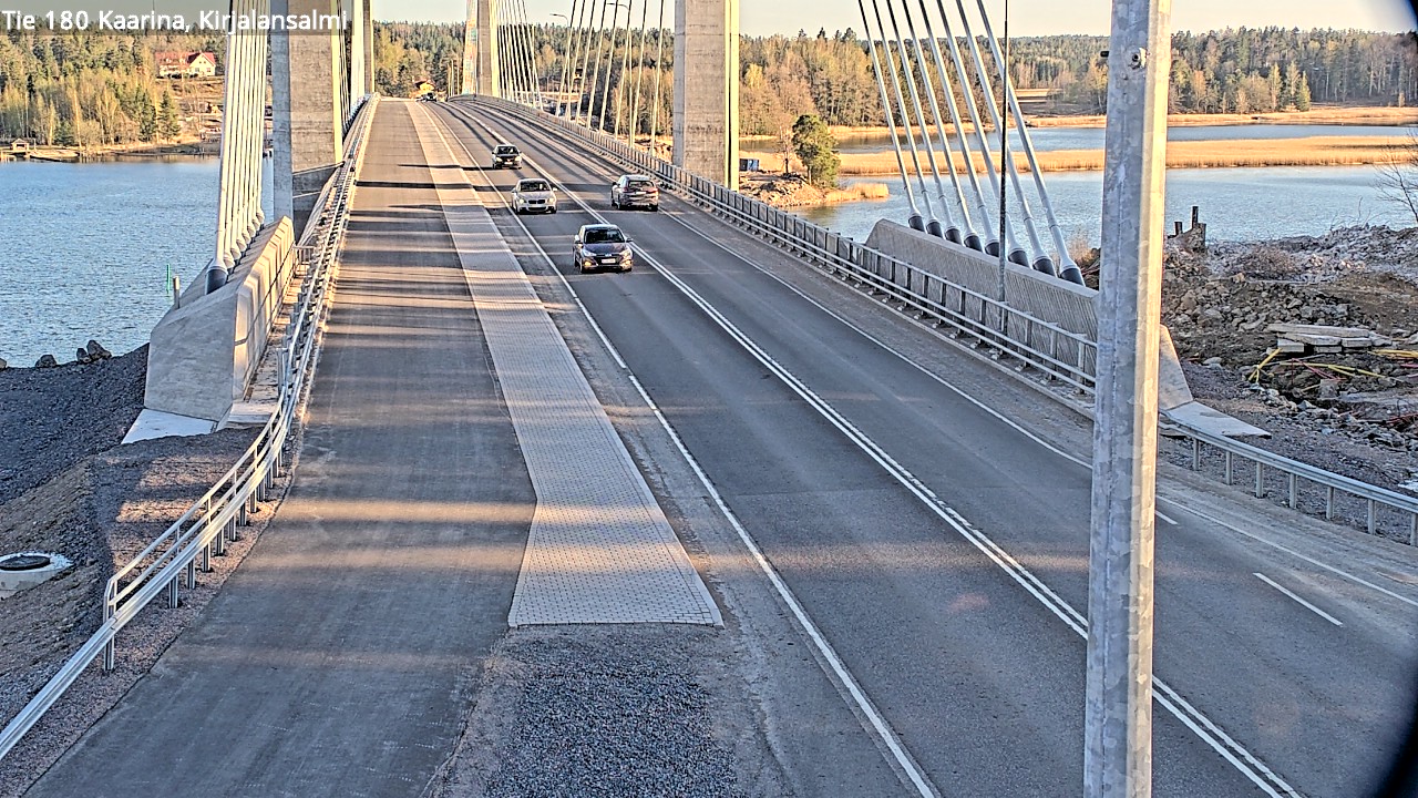 Weather Camera Image Road 180 Kaarina, Kirjalansalmi, Kaarina, Varsinais-Suomi