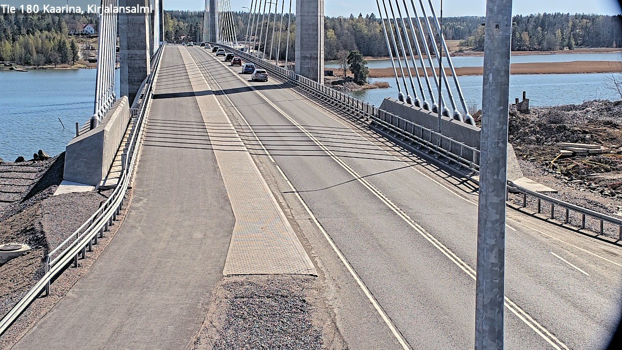 Weather Camera Image Road 180 Kaarina, Kirjalansalmi, Kaarina, Varsinais-Suomi