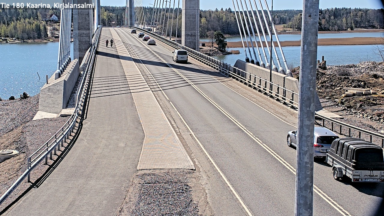 Weather Camera Image Road 180 Kaarina, Kirjalansalmi, Kaarina, Varsinais-Suomi