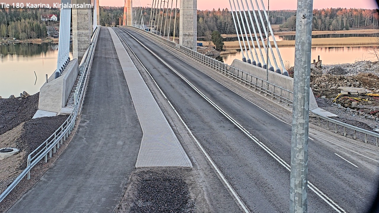 Weather Camera Image Road 180 Kaarina, Kirjalansalmi, Kaarina, Varsinais-Suomi