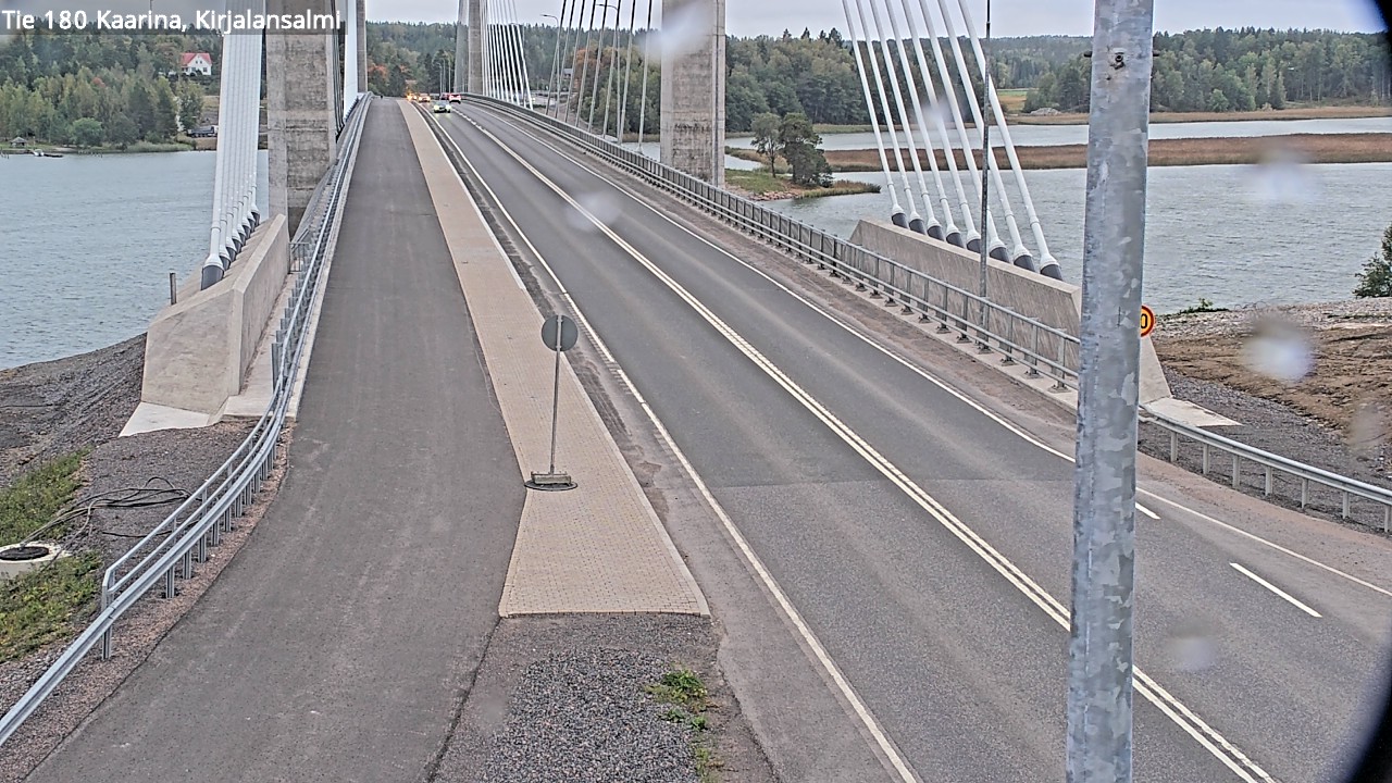 Weather Camera Image Road 180 Kaarina, Kirjalansalmi, Kaarina, Varsinais-Suomi