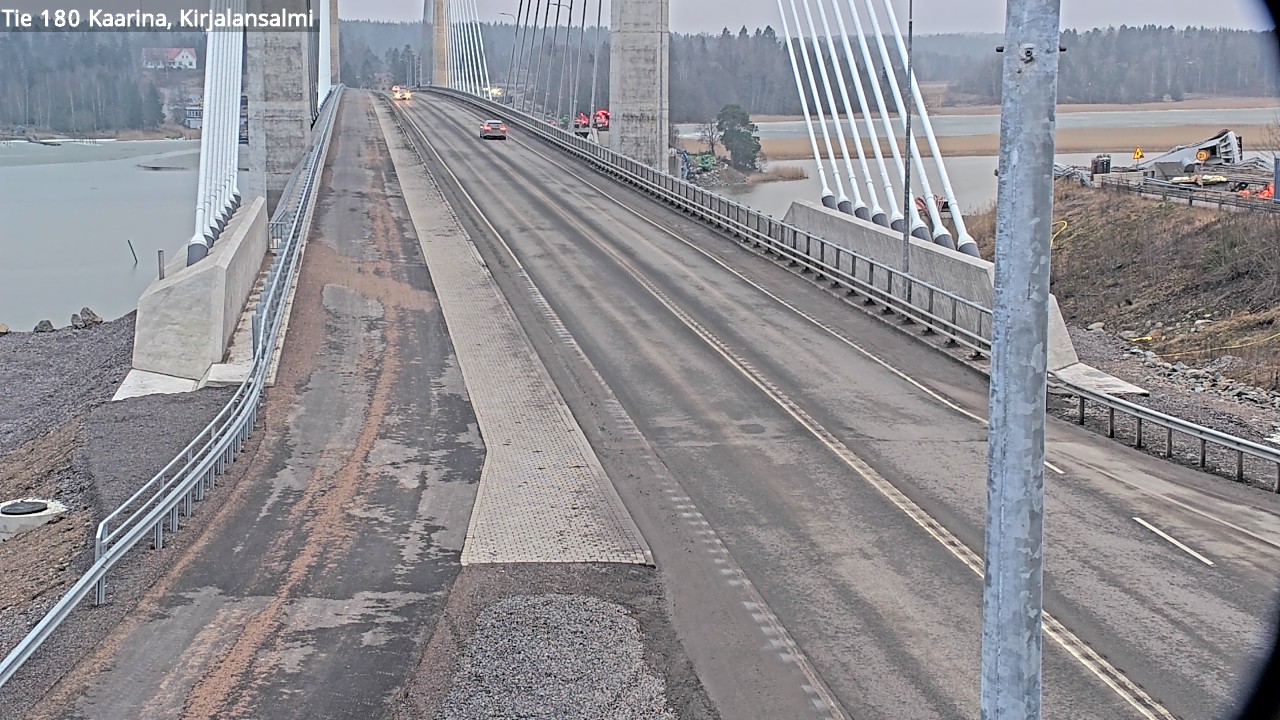 Weather Camera Image Road 180 Kaarina, Kirjalansalmi, Kaarina, Varsinais-Suomi