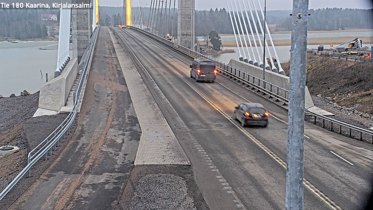 Weather Camera Image Väg 180 St:karins, Rävensundet, Kaarina, Varsinais-Suomi