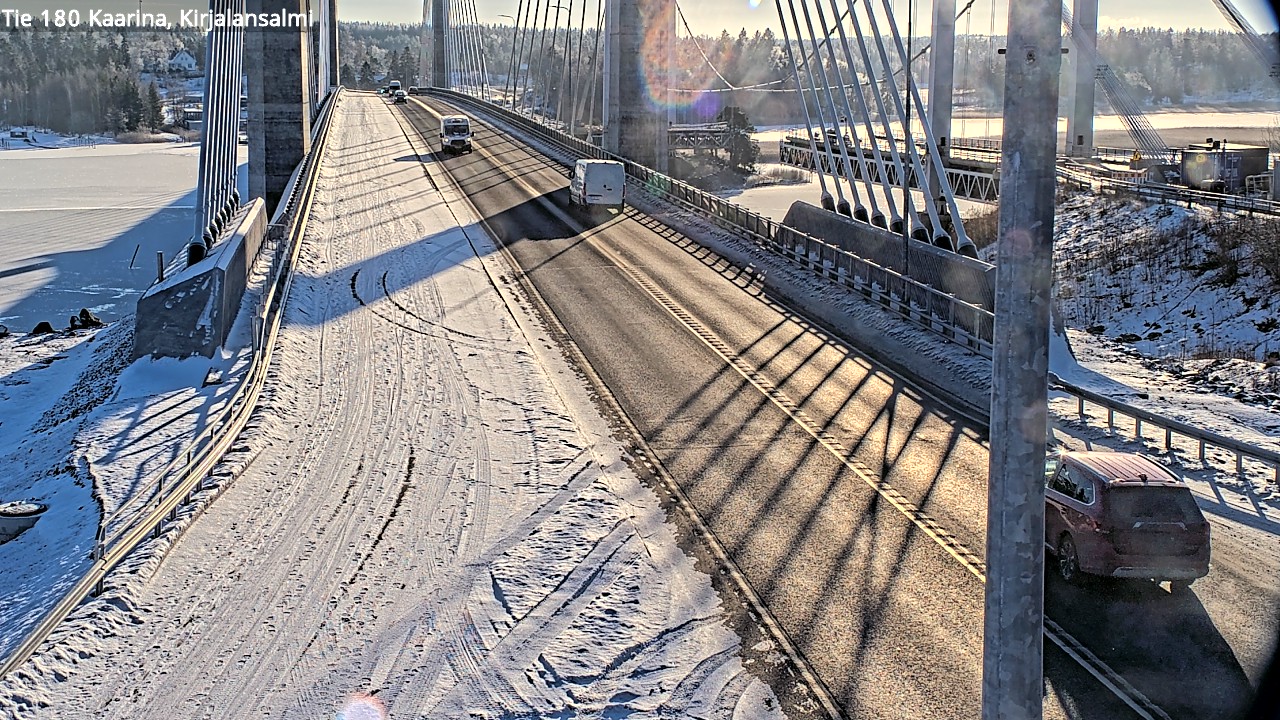 Weather Camera Image Road 180 Kaarina, Kirjalansalmi, Kaarina, Varsinais-Suomi