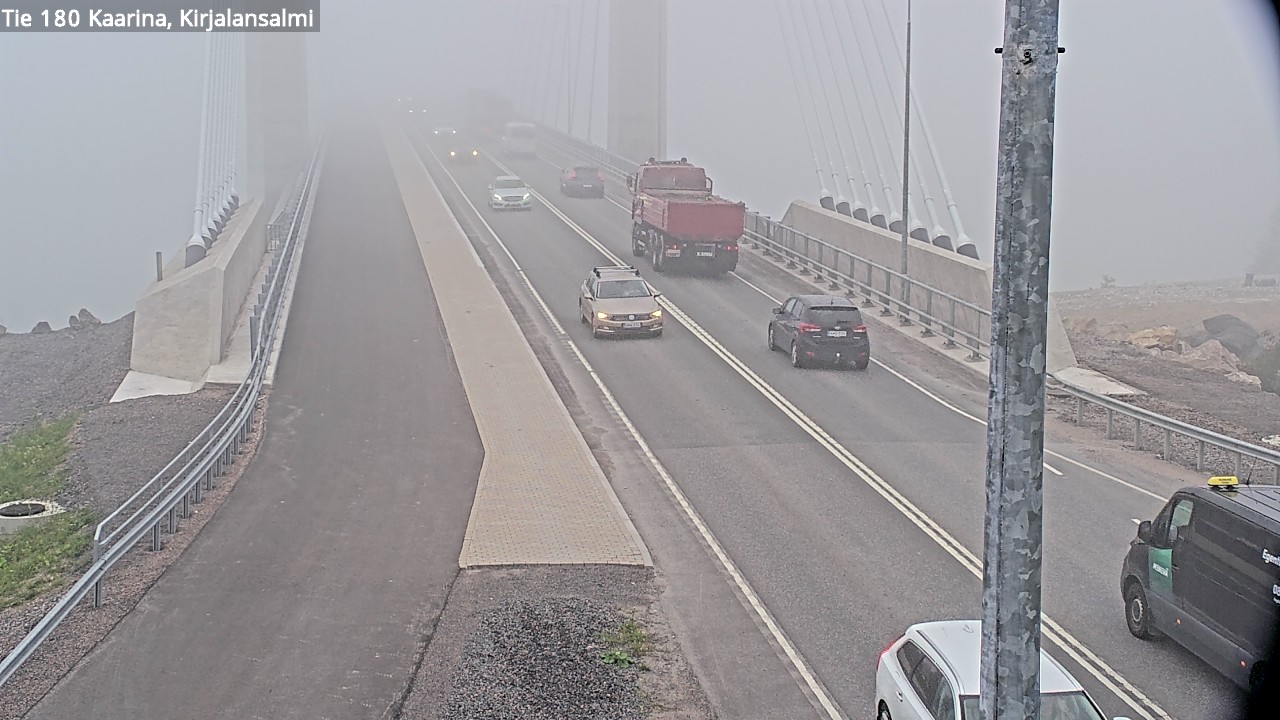 Weather Camera Image Road 180 Kaarina, Kirjalansalmi, Kaarina, Varsinais-Suomi