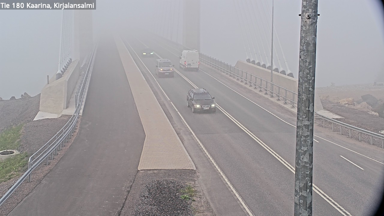 Weather Camera Image Road 180 Kaarina, Kirjalansalmi, Kaarina, Varsinais-Suomi