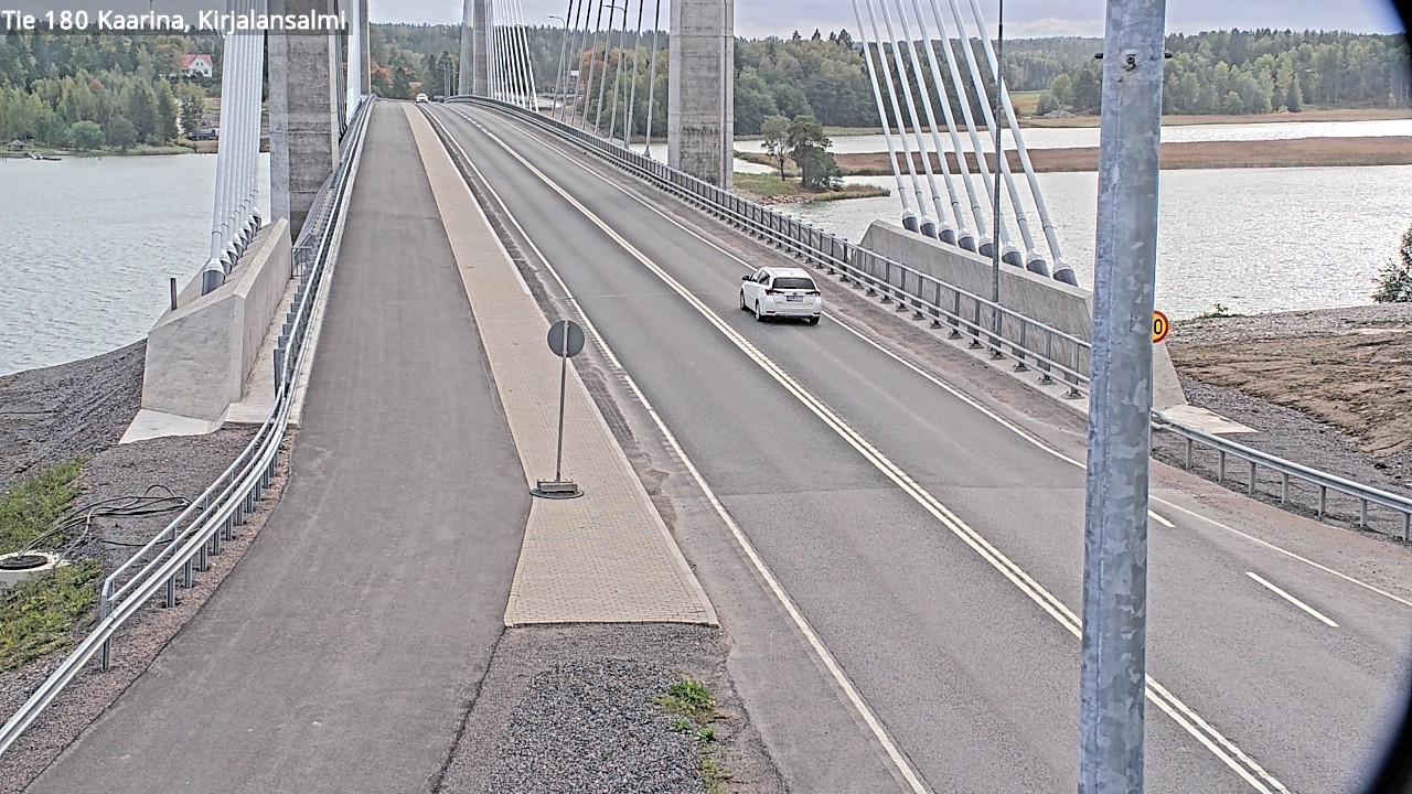 Weather Camera Image Road 180 Kaarina, Kirjalansalmi, Kaarina, Varsinais-Suomi