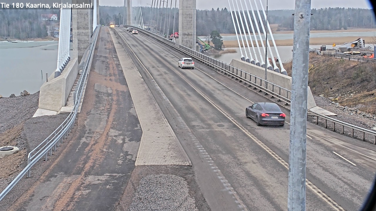 Weather Camera Image Road 180 Kaarina, Kirjalansalmi, Kaarina, Varsinais-Suomi