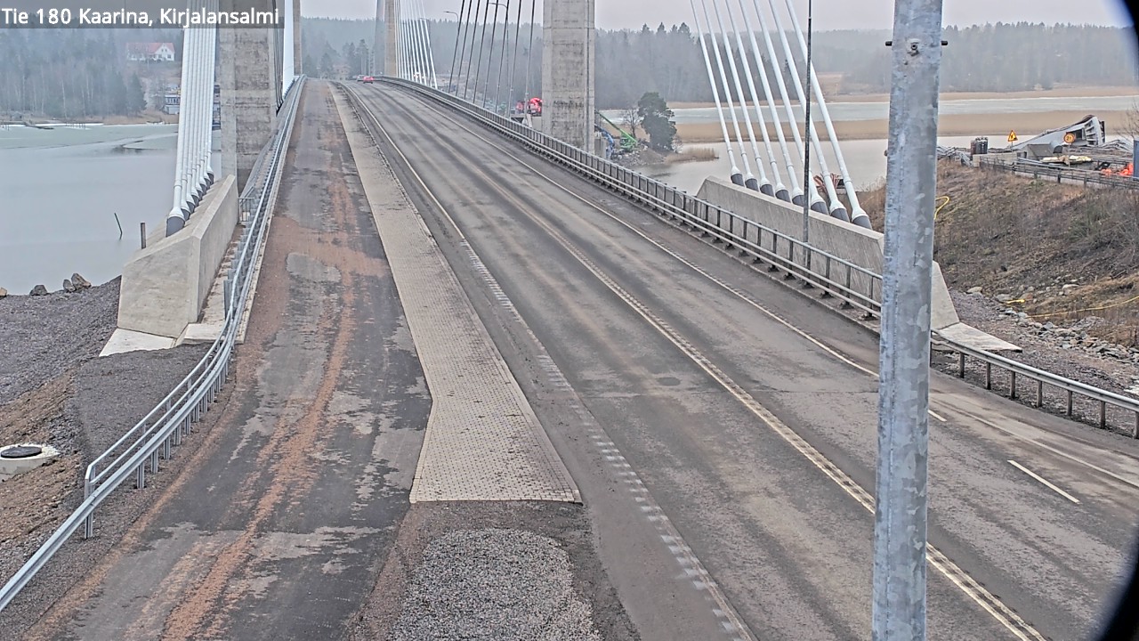 Weather Camera Image Road 180 Kaarina, Kirjalansalmi, Kaarina, Varsinais-Suomi