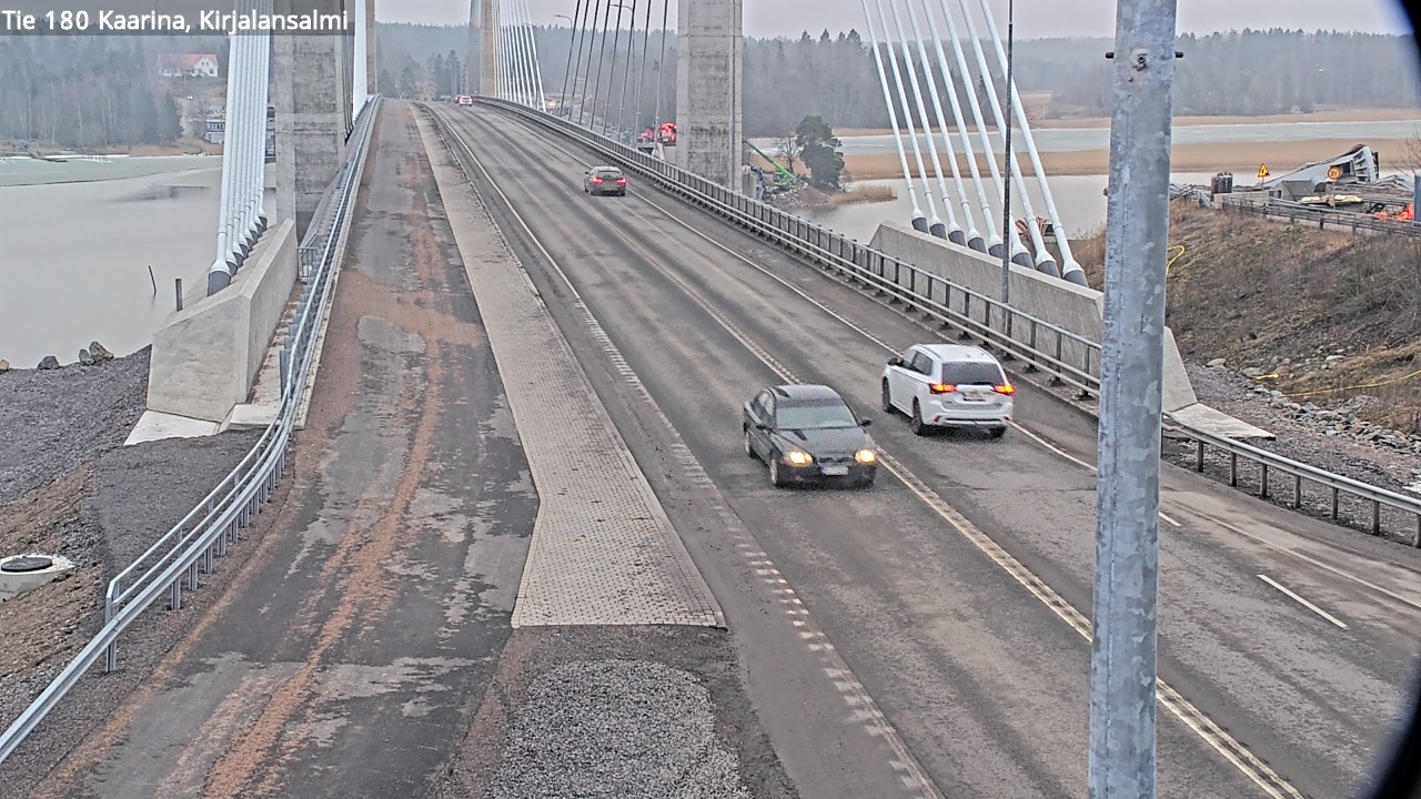 Weather Camera Image Road 180 Kaarina, Kirjalansalmi, Kaarina, Varsinais-Suomi