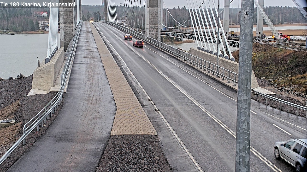 Weather Camera Image Road 180 Kaarina, Kirjalansalmi, Kaarina, Varsinais-Suomi