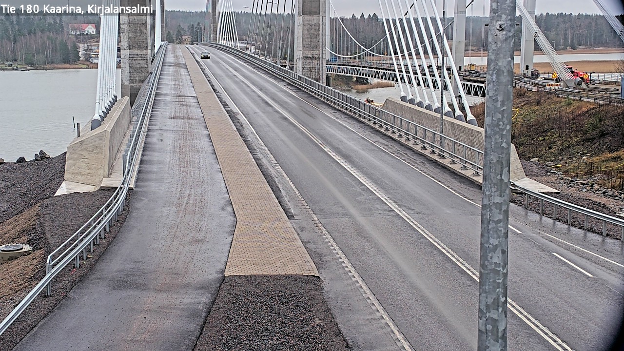 Weather Camera Image Road 180 Kaarina, Kirjalansalmi, Kaarina, Varsinais-Suomi