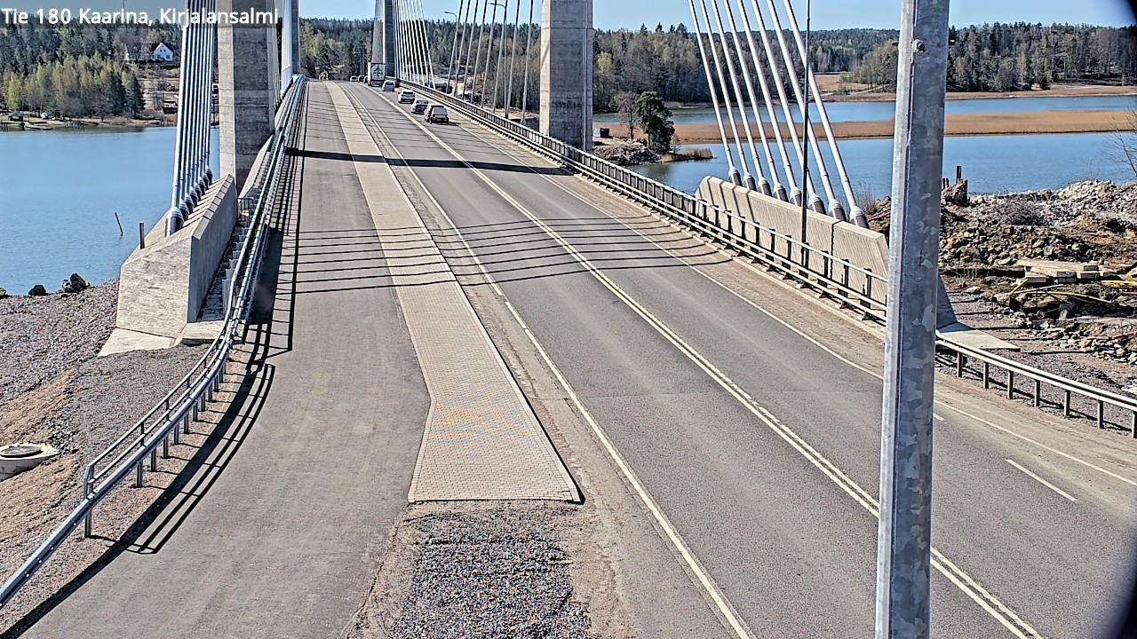 Weather Camera Image Road 180 Kaarina, Kirjalansalmi, Kaarina, Varsinais-Suomi