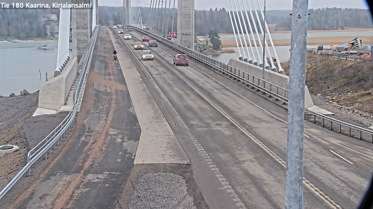 Kelikamerat Kuva Tie 180 Kaarina, Kirjalansalmi, Kaarina, Varsinais-Suomi