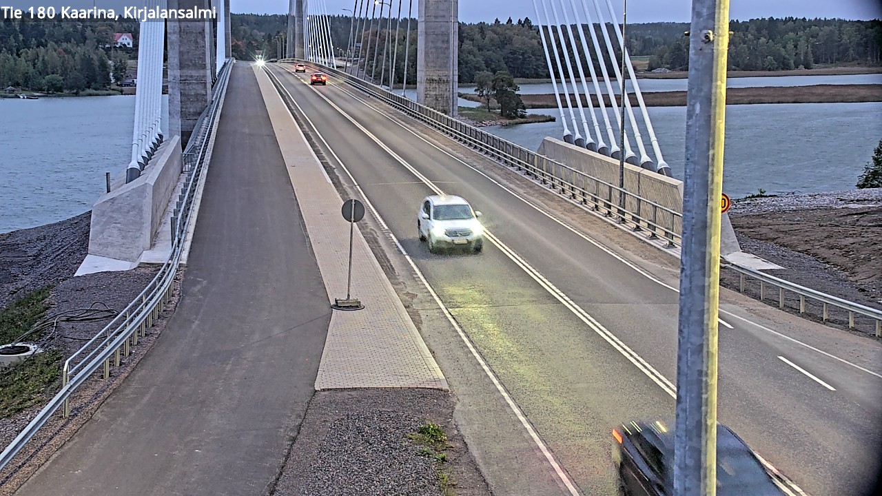 Weather Camera Image Road 180 Kaarina, Kirjalansalmi, Kaarina, Varsinais-Suomi