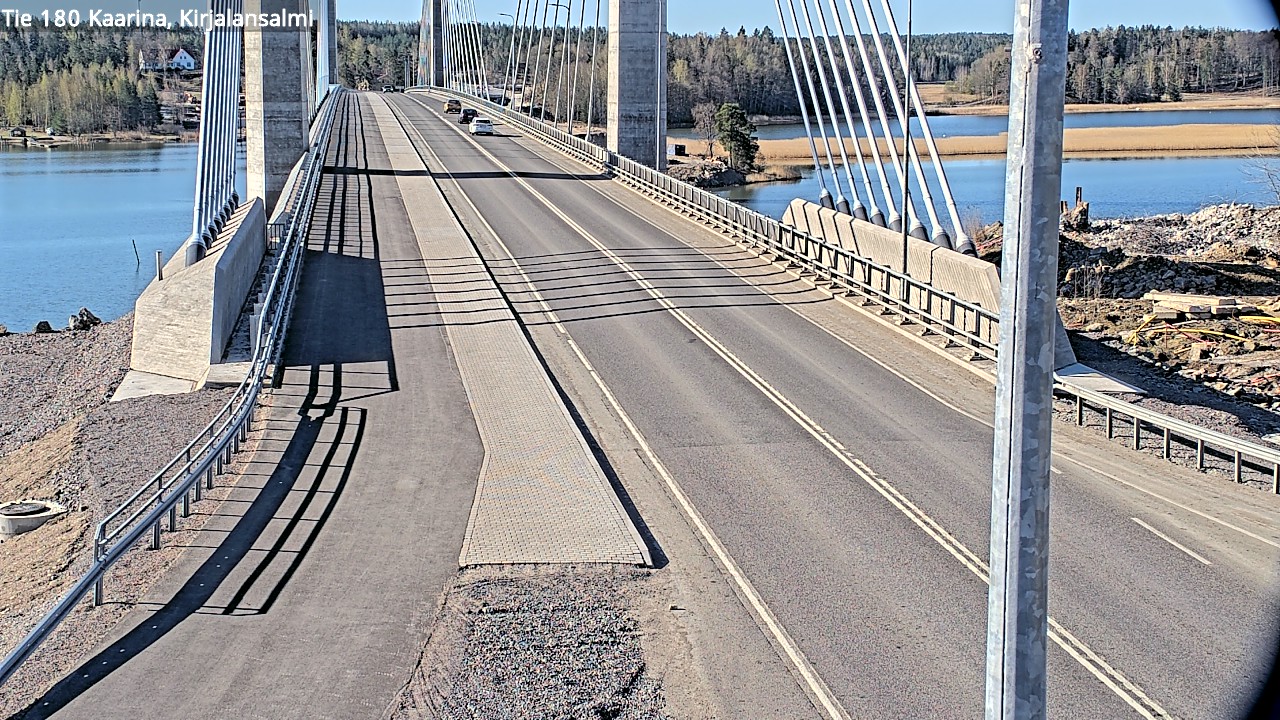 Weather Camera Image Road 180 Kaarina, Kirjalansalmi, Kaarina, Varsinais-Suomi