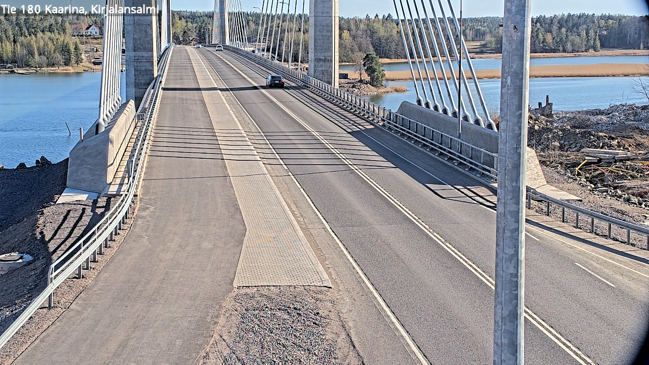 Weather Camera Image Road 180 Kaarina, Kirjalansalmi, Kaarina, Varsinais-Suomi
