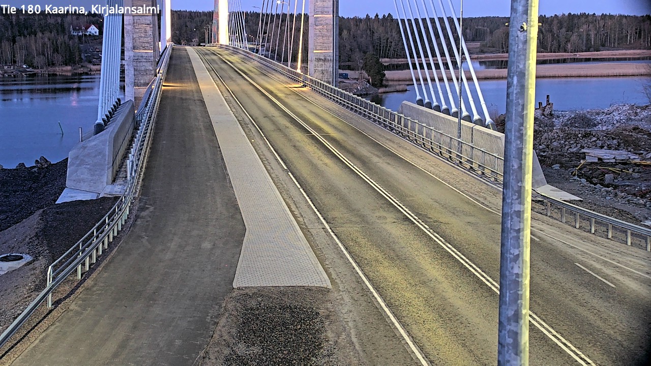 Weather Camera Image Road 180 Kaarina, Kirjalansalmi, Kaarina, Varsinais-Suomi