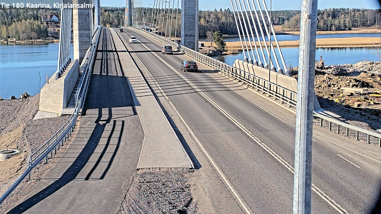 Weather Camera Image Road 180 Kaarina, Kirjalansalmi, Kaarina, Varsinais-Suomi