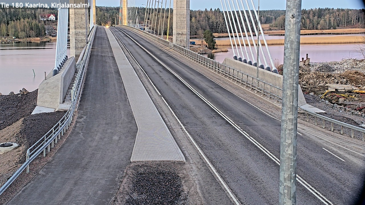 Weather Camera Image Road 180 Kaarina, Kirjalansalmi, Kaarina, Varsinais-Suomi