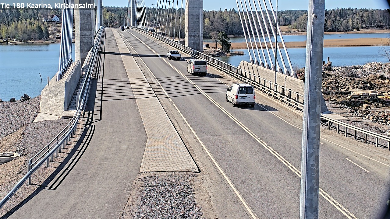Weather Camera Image Road 180 Kaarina, Kirjalansalmi, Kaarina, Varsinais-Suomi