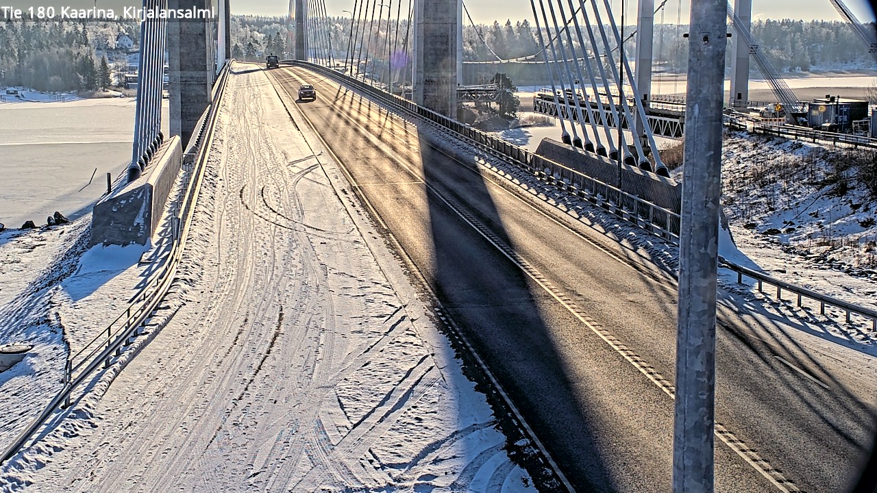 Weather Camera Image Road 180 Kaarina, Kirjalansalmi, Kaarina, Varsinais-Suomi