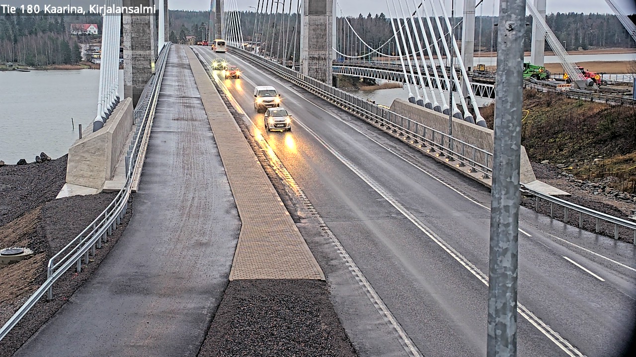 Weather Camera Image Road 180 Kaarina, Kirjalansalmi, Kaarina, Varsinais-Suomi