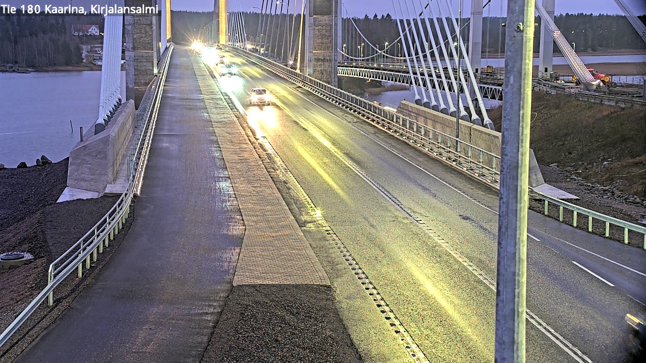 Weather Camera Image Road 180 Kaarina, Kirjalansalmi, Kaarina, Varsinais-Suomi