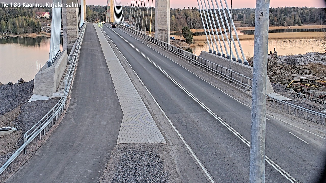 Weather Camera Image Road 180 Kaarina, Kirjalansalmi, Kaarina, Varsinais-Suomi