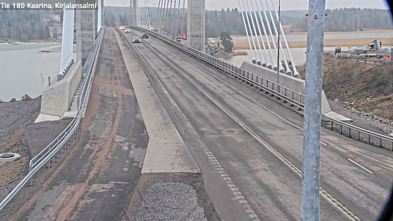 Weather Camera Image Road 180 Kaarina, Kirjalansalmi, Kaarina, Varsinais-Suomi
