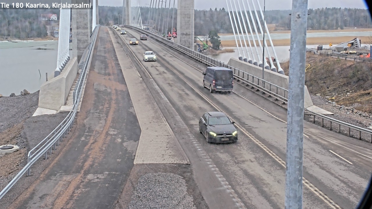 Weather Camera Image Road 180 Kaarina, Kirjalansalmi, Kaarina, Varsinais-Suomi