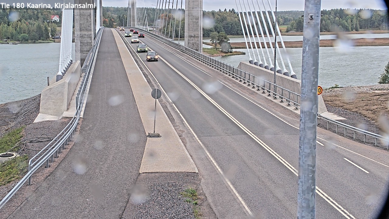Weather Camera Image Road 180 Kaarina, Kirjalansalmi, Kaarina, Varsinais-Suomi