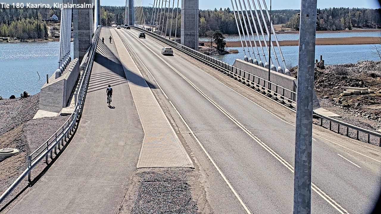 Weather Camera Image Road 180 Kaarina, Kirjalansalmi, Kaarina, Varsinais-Suomi