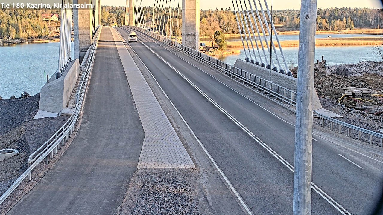 Weather Camera Image Road 180 Kaarina, Kirjalansalmi, Kaarina, Varsinais-Suomi