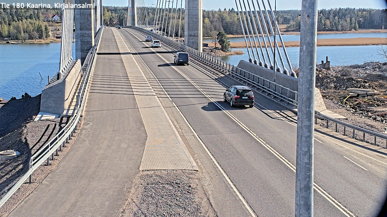 Weather Camera Image Road 180 Kaarina, Kirjalansalmi, Kaarina, Varsinais-Suomi