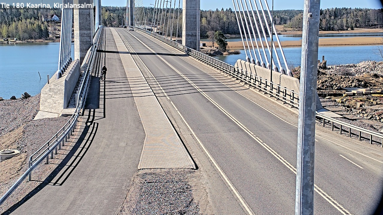 Weather Camera Image Road 180 Kaarina, Kirjalansalmi, Kaarina, Varsinais-Suomi