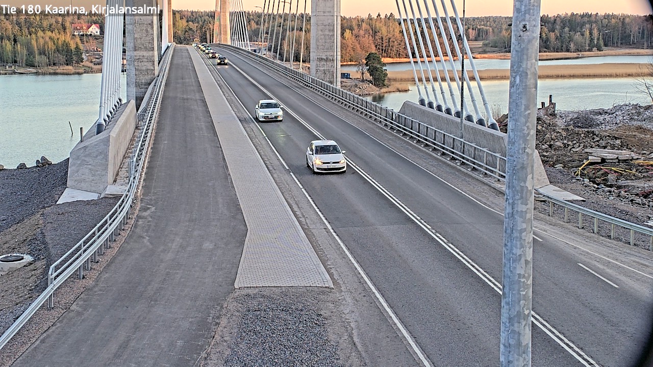 Weather Camera Image Road 180 Kaarina, Kirjalansalmi, Kaarina, Varsinais-Suomi