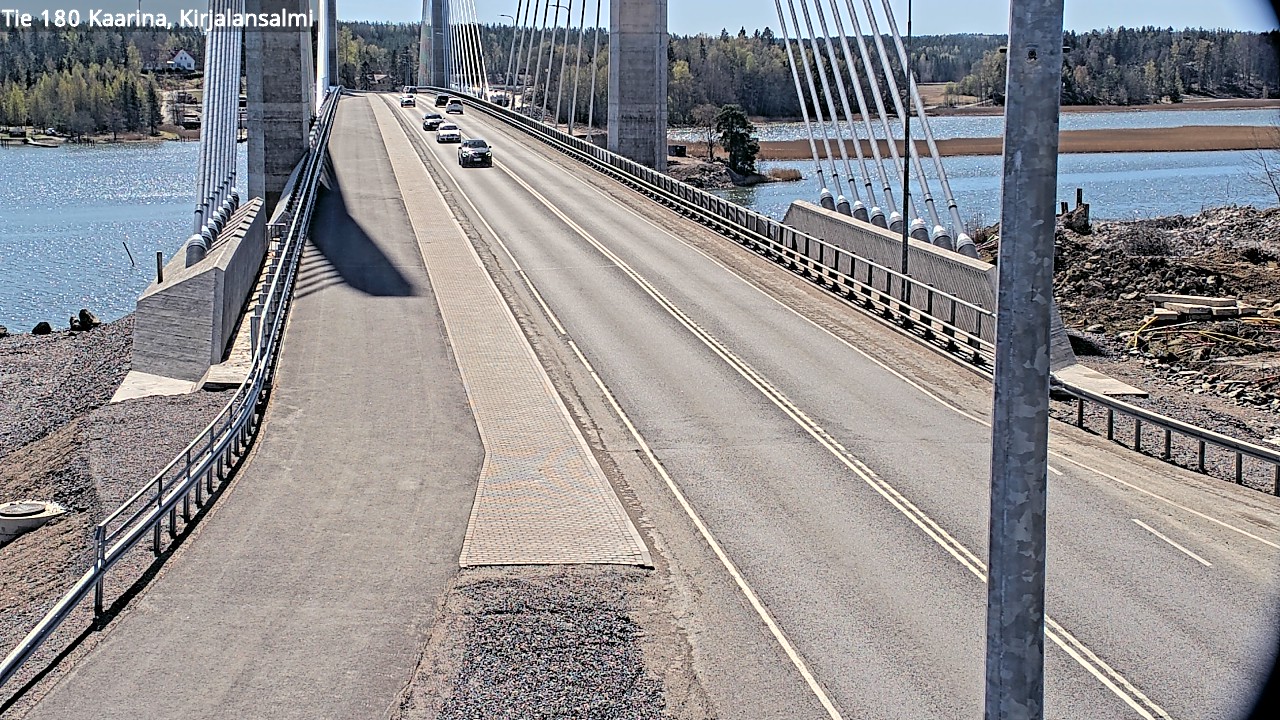 Weather Camera Image Road 180 Kaarina, Kirjalansalmi, Kaarina, Varsinais-Suomi