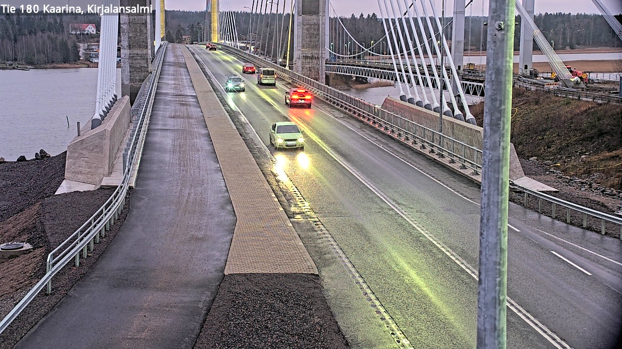 Weather Camera Image Road 180 Kaarina, Kirjalansalmi, Kaarina, Varsinais-Suomi