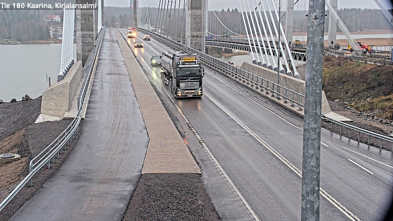 Weather Camera Image Road 180 Kaarina, Kirjalansalmi, Kaarina, Varsinais-Suomi