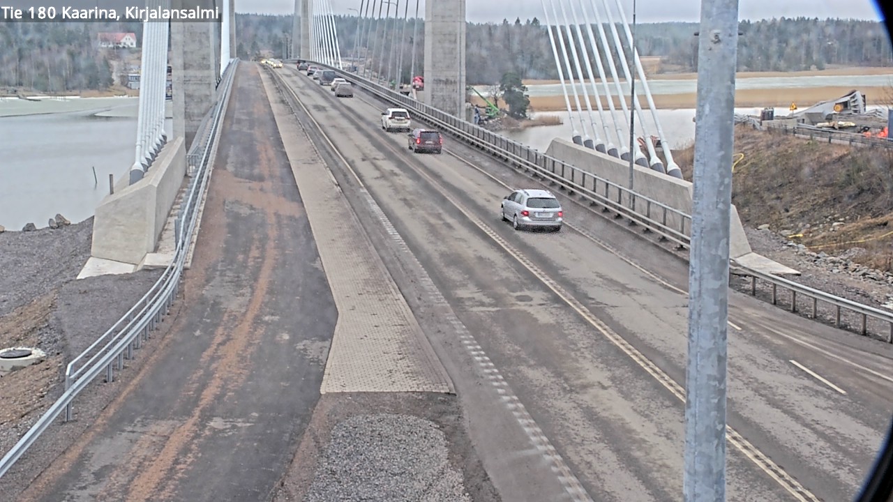 Kelikamerat Kuva Tie 180 Kaarina, Kirjalansalmi, Kaarina, Varsinais-Suomi