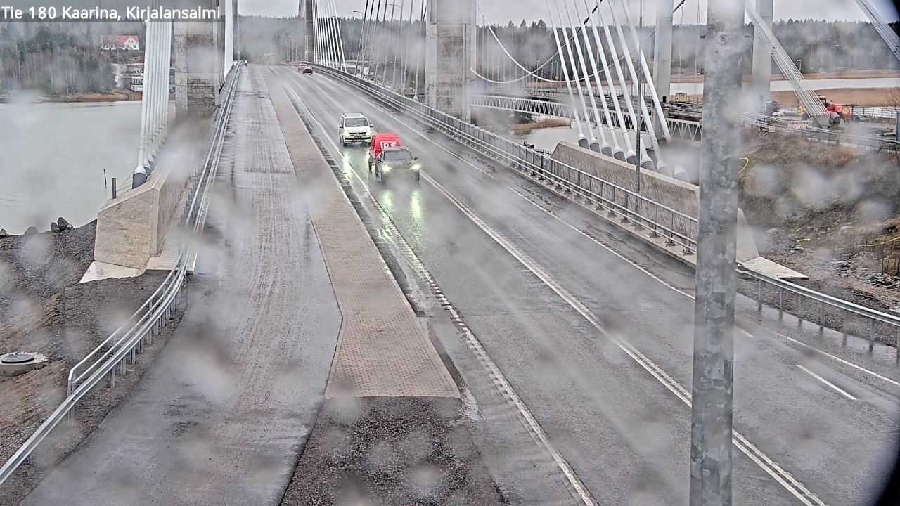 Weather Camera Image Road 180 Kaarina, Kirjalansalmi, Kaarina, Varsinais-Suomi